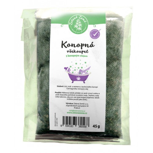 Zioło konopne do kąpieli 45g/ zawiera CBD