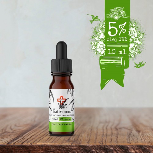 Olej Sativerum 5% 10ml