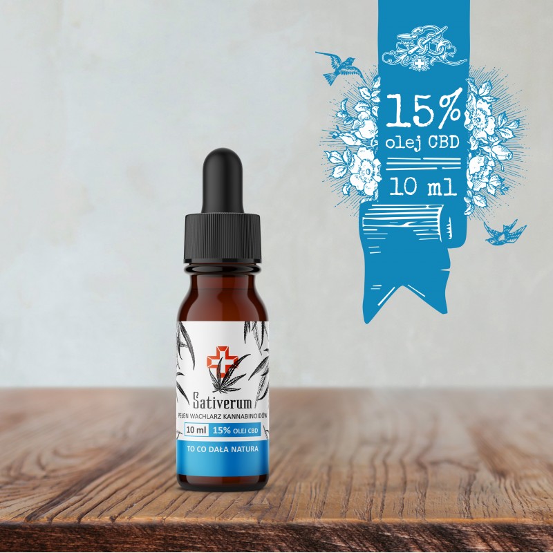 Sativerum olej CBD 5%