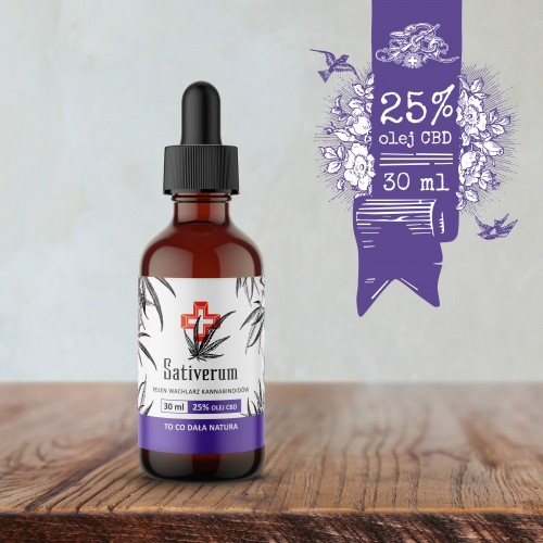 Olej Sativerum 25% 30ml